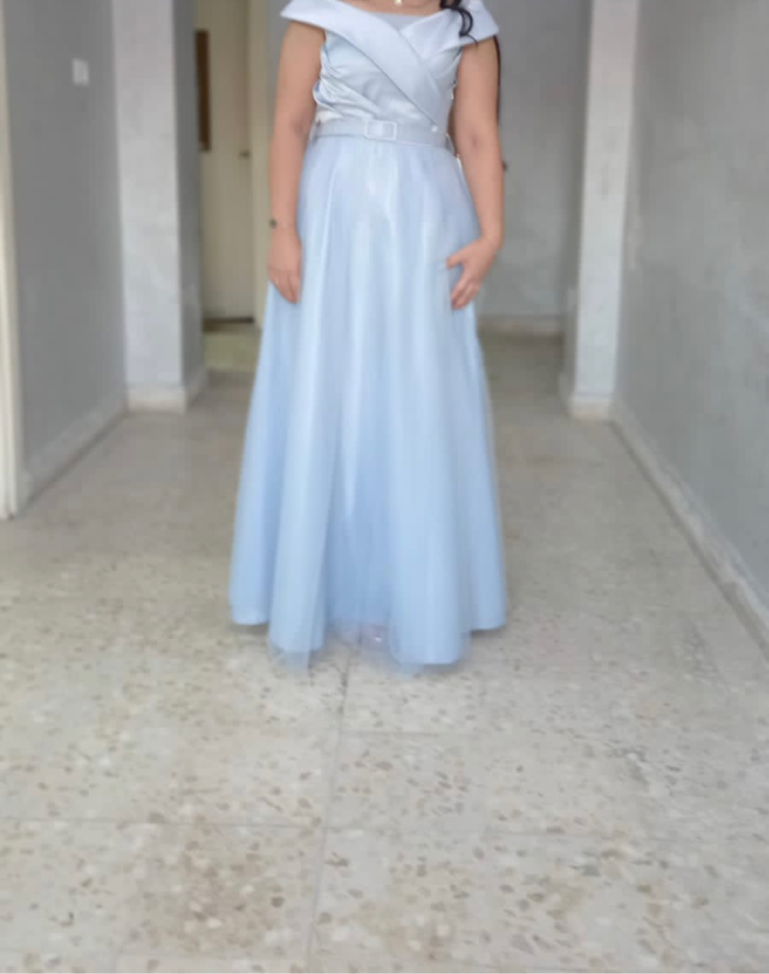 Vestido de noche azul