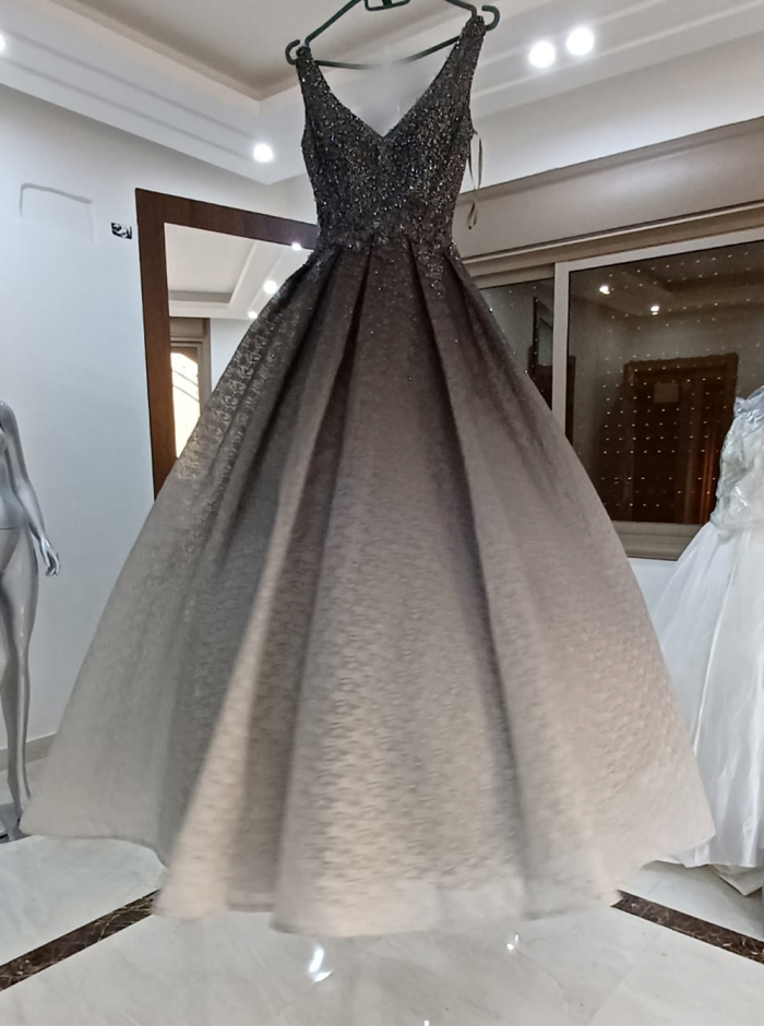Vestido de noche negro
