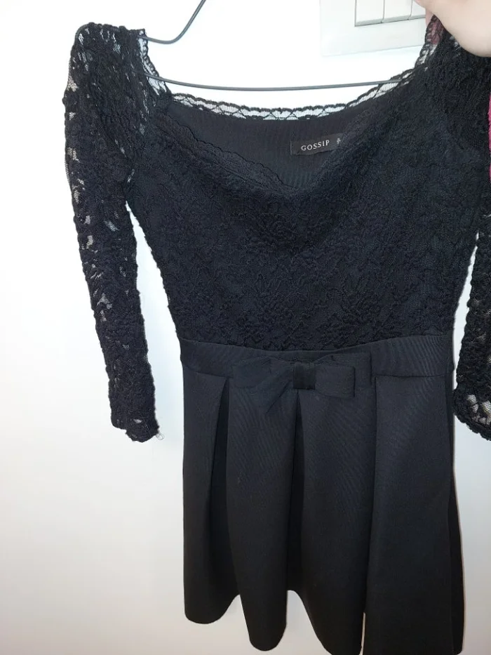 Vestido de noche negro