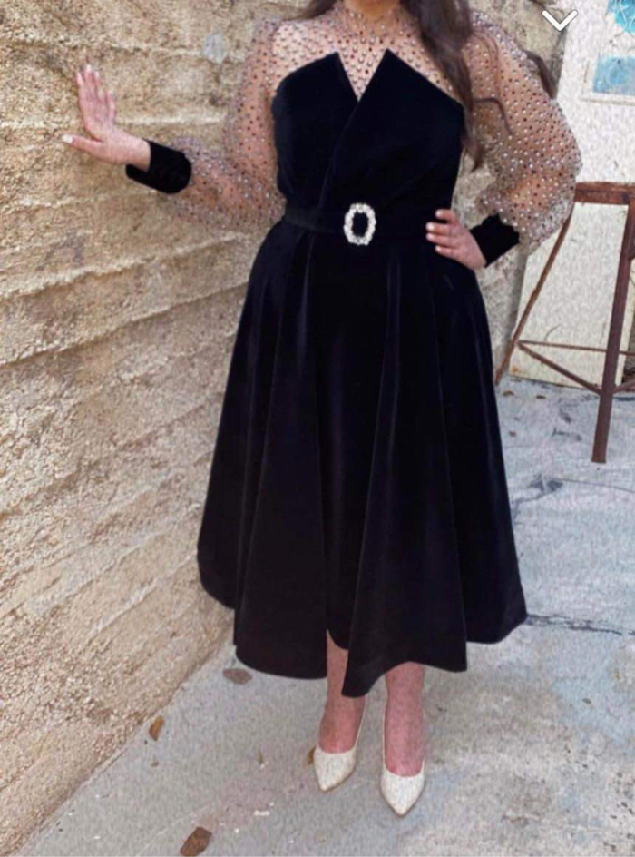 Schwarze Abendkleid