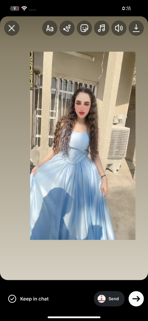 فستان  سهرة - M، ازرق، العراق بغدد، العراق - صورة 1