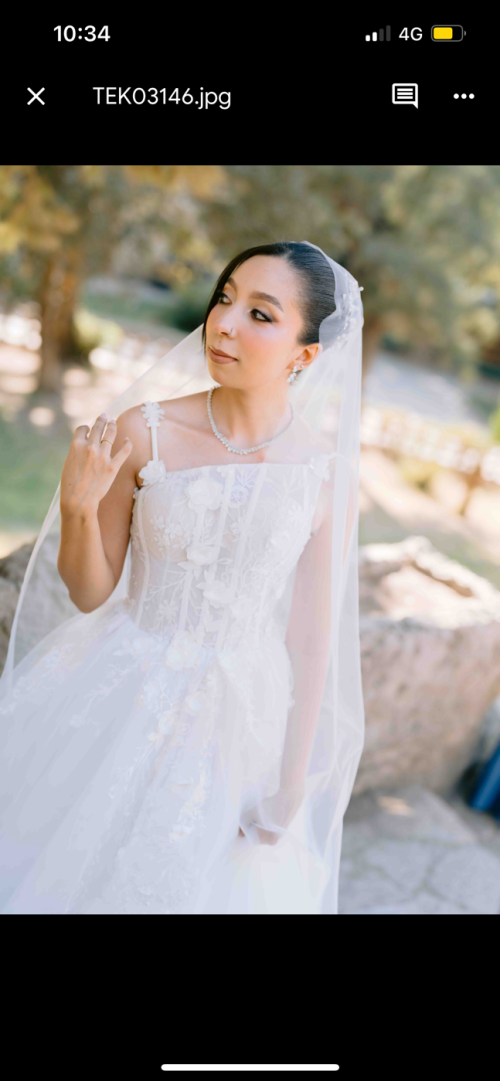 Wedding Dress - S, White, cairo, Egypt - image 2