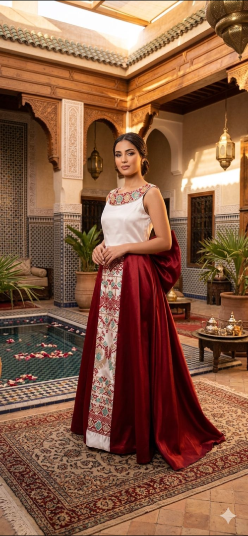 Traditional Dress - L, Black, الزرقاء