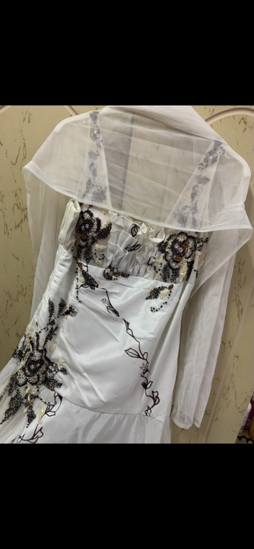 Night Out Dress - M, White, الاحساء  - image 2
