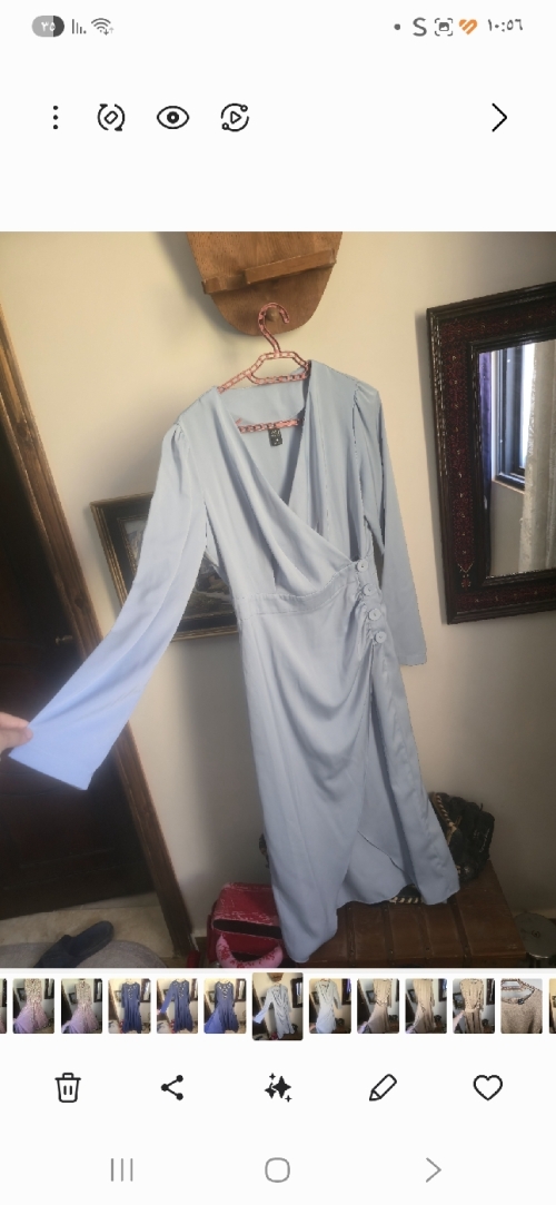فستان  سهرة - M، ذهبي، السلط، الأردن - صورة 4