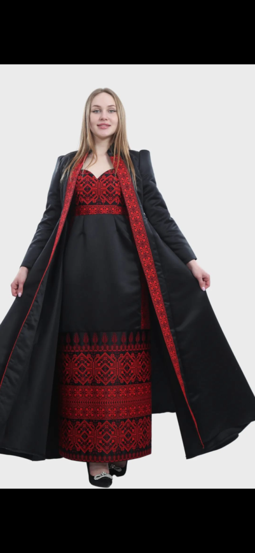 Traditional Dress - XL, Black, اريحا, Palestine - image 2