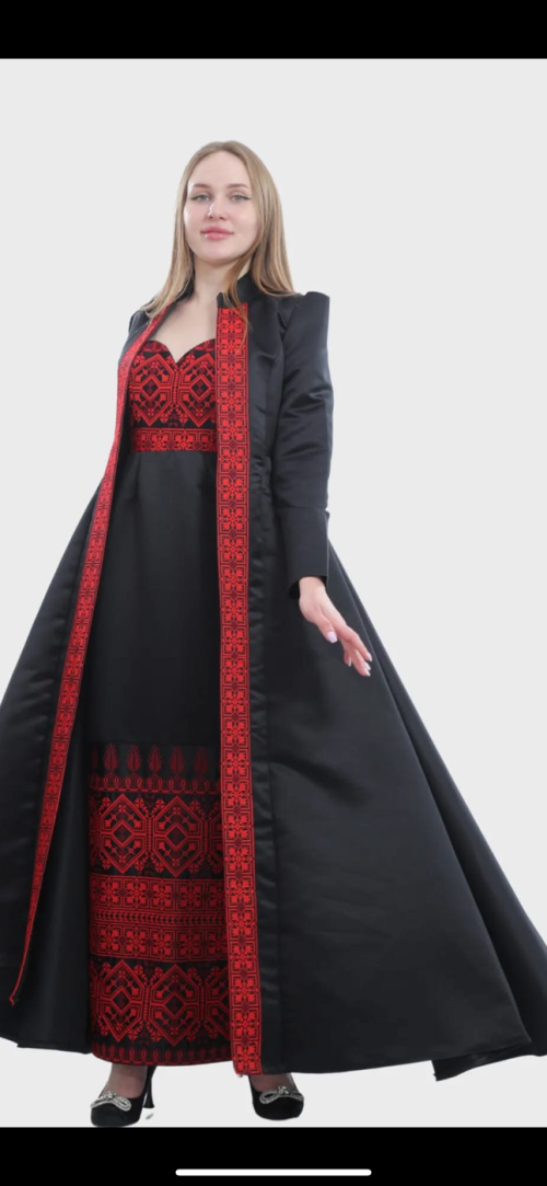 Traditional Dress - XL, Black, اريحا, Palestine - image 4