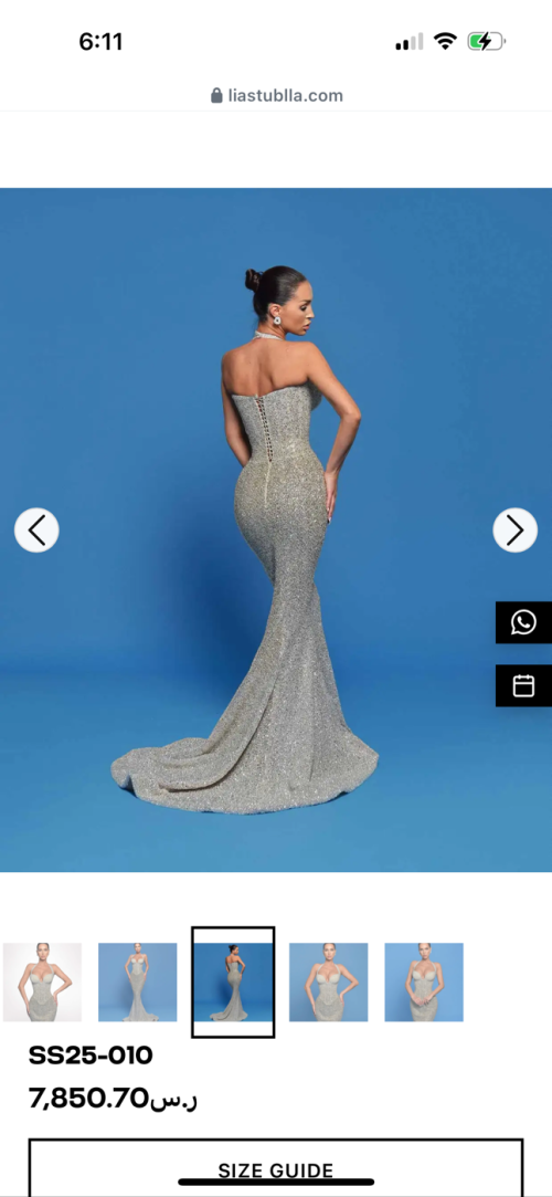 Night Out Dress - XS, Gold, جدة - image 7