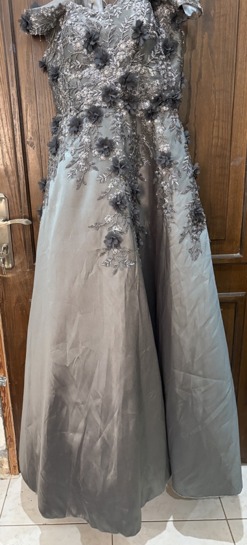 Wedding Dress - 2XL, Gray, Riyadh, Saint Helena, Ascension and Tristan da Cunha - image 1