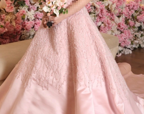 Wedding Dress - L, Pink, جدة /مكة, Saudi Arabia - image 3