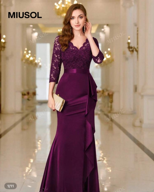 Night Out Dress - XL, Purple, خميس مشيط , Saudi Arabia