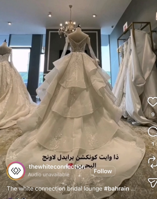 Wedding Dress - S, White, Hamad Town, Bahrain - image 2