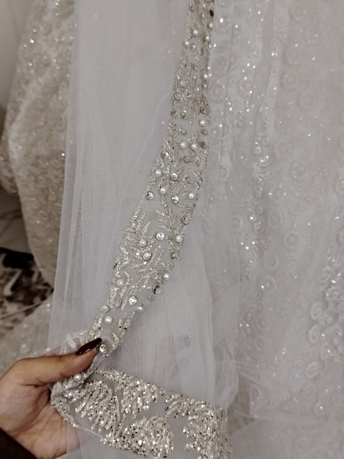 Wedding Dress - 4XL, White, القاهره المرج الجديده , Egypt - image 5