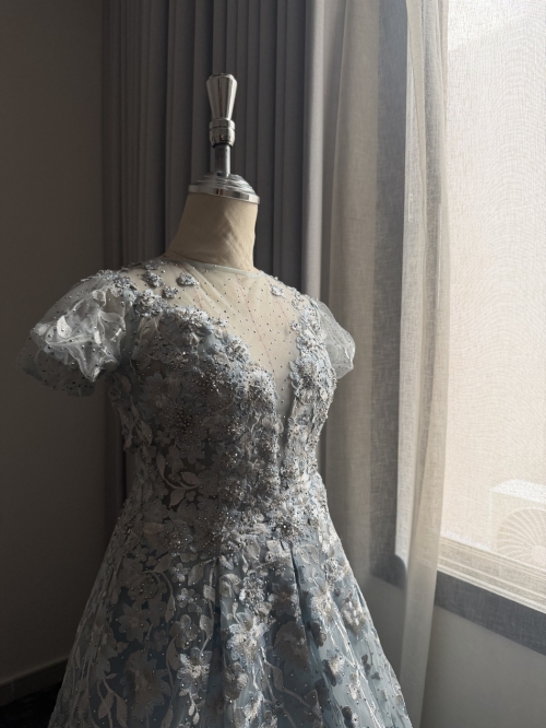 Night Out Dress - M, Blue, جدة - image 7