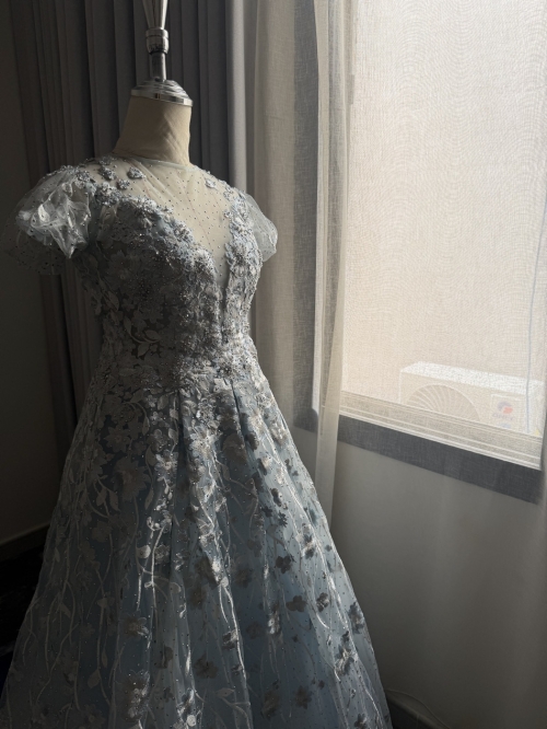 Night Out Dress - M, Blue, جدة - image 5