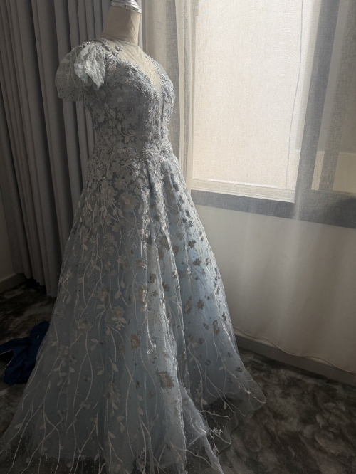 Night Out Dress - M, Blue, جدة - image 4