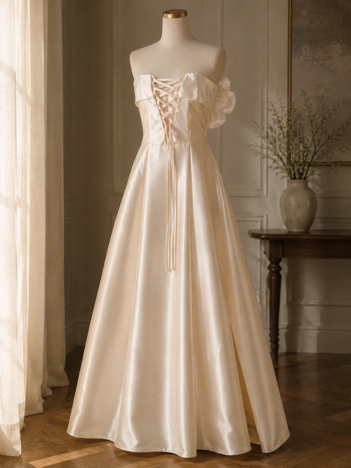 Night Out Dress - S, Beige , المدينة المنورة  - image 2