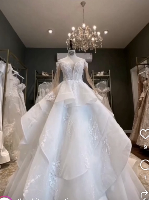 Wedding Dress - S, White, Hamad Town, Bahrain - image 1