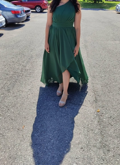 Long Dress - XL, Green, madinaty/mansoura, Egypt - image 2