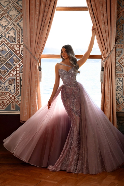 فستان  سهرة - M، بنفسجي، الدمام السعودية، المملكة العربية السعودية - صورة 2