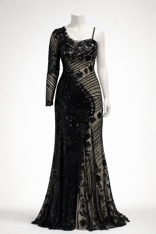 Night Out Dress - M, Black, الاردن/عمان, Jordan