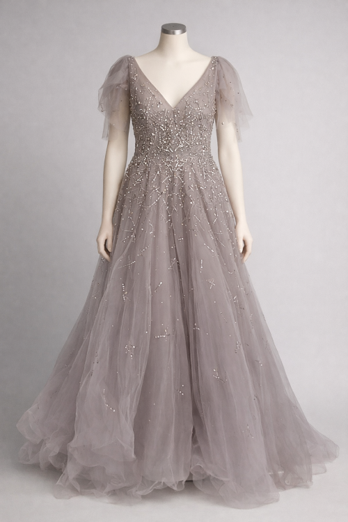 Night Out Dress - M, Silver, الرياض, Saudi Arabia