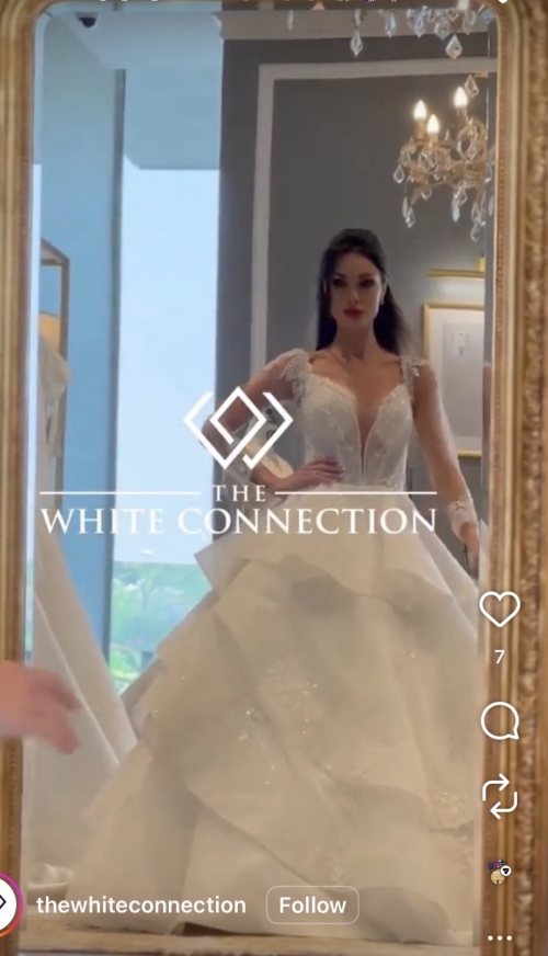 Wedding Dress - S, White, Hamad Town, Bahrain - image 3