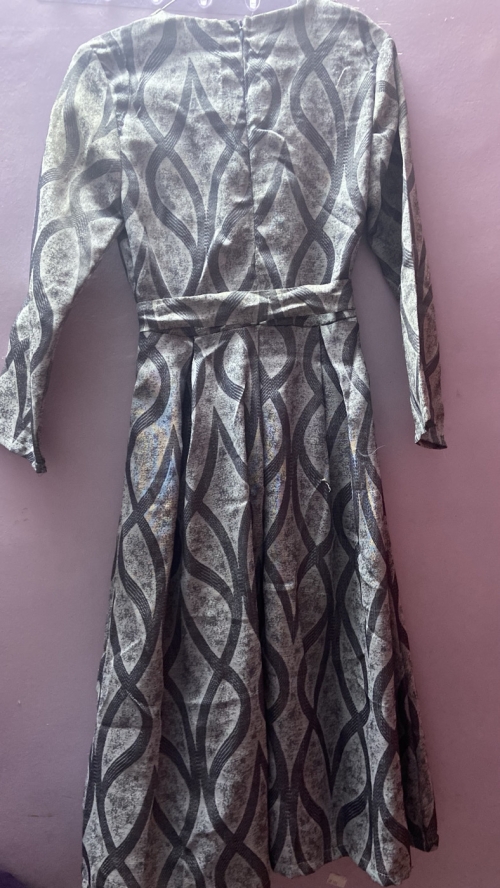 Long-Sleeve Dress - S, Silver, مكه المكرمه, Saudi Arabia - image 2