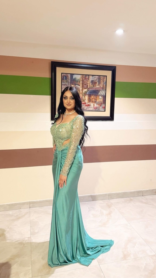 Night Out Dress - S, Green, dubai, United Arab Emirates - image 3