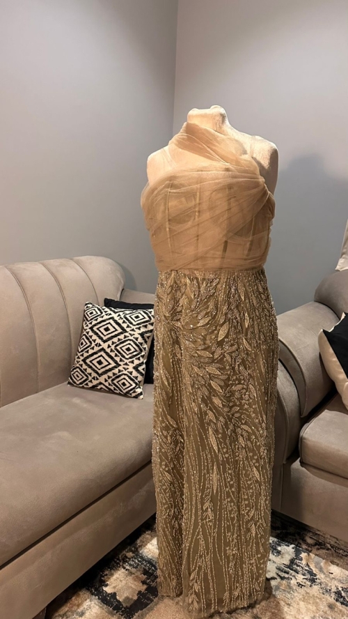 Night Out Dress - L, Green, خميس مشيط , Saudi Arabia - image 2