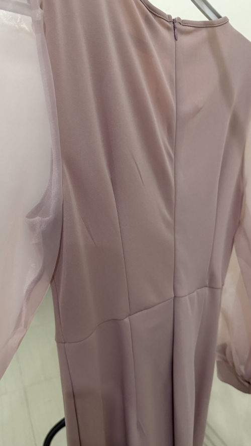 Long-Sleeve Dress - حائل - image 1