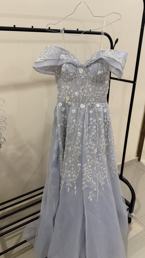 Night Out Dress - M, حائل  - image 4
