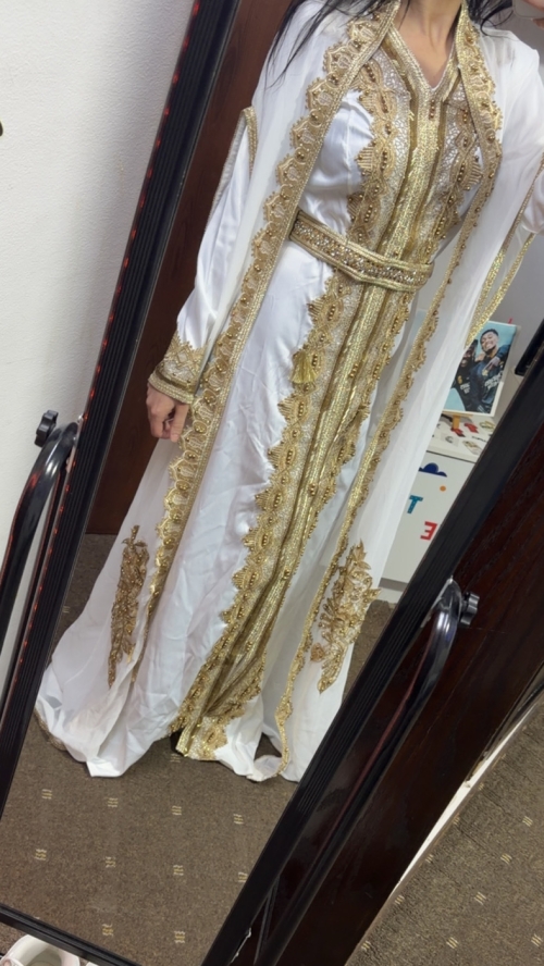 فستان عرس - S، ابيض، irbid - صورة 1
