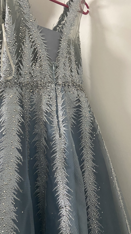 Night Out Dress - M, Blue, السويق /الردة  - image 2