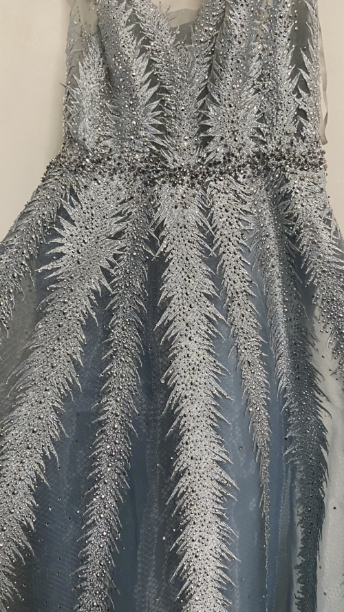 Night Out Dress - M, Blue, السويق /الردة  - image 3