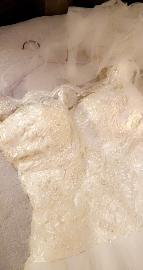 Wedding Dress - M, White, الرياض - image 1